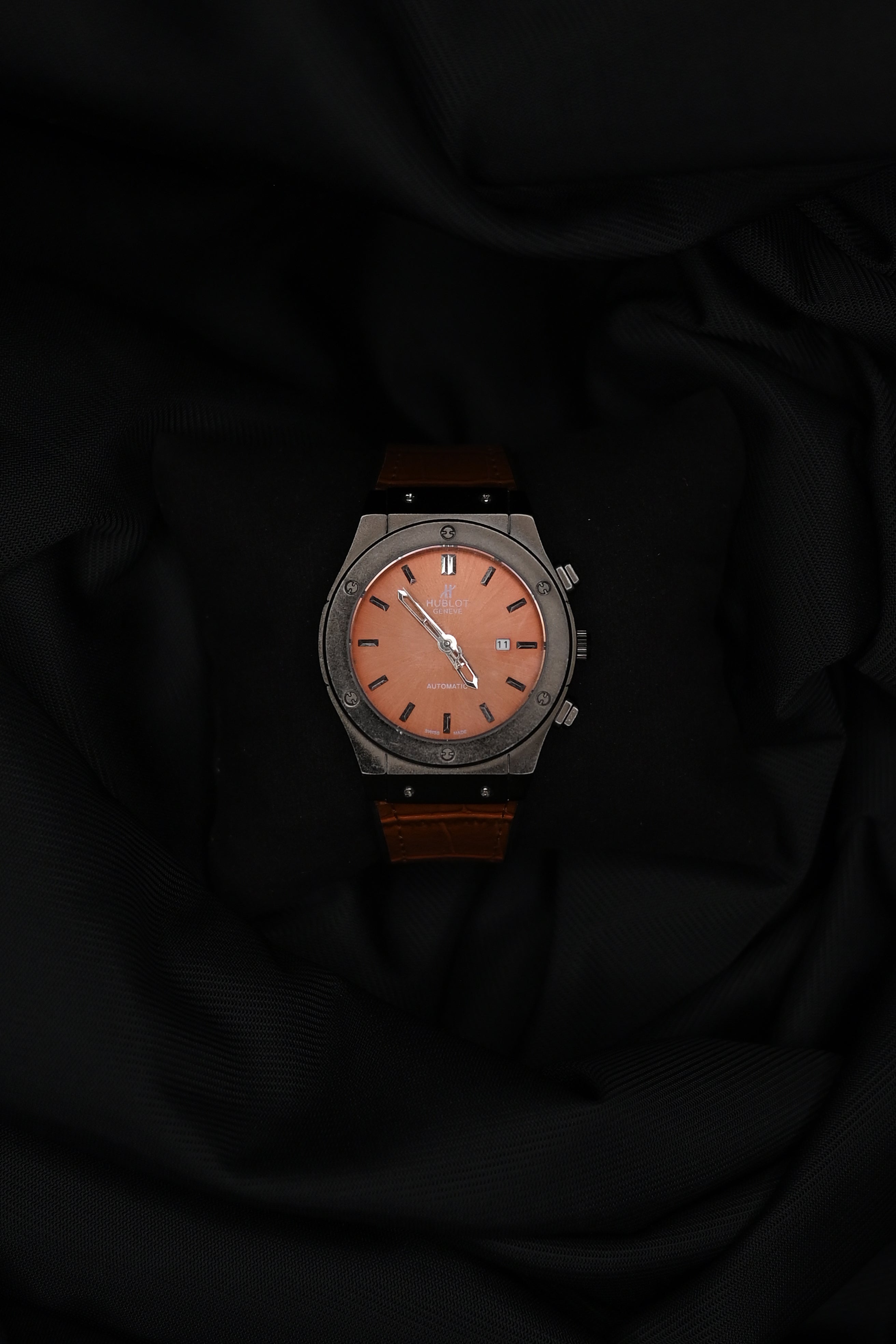 Luxury Brown Dial Automatic Watch – Sophisticated Modern Classic